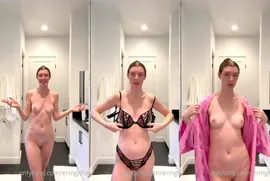 Erin Gilfoy Nude Lingerie Uncut Try On Haul Video Leaked XXBRITS